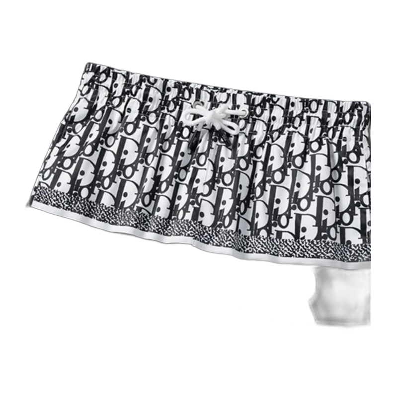 SHORT DIOR BLACK AND WHITE