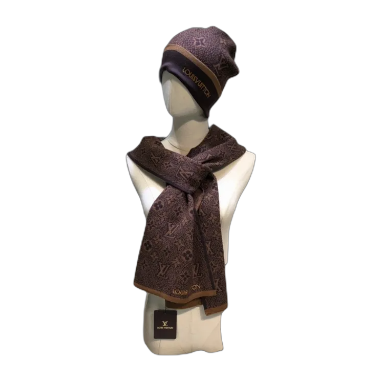 Beretti + Sciarpa LV