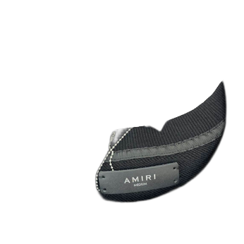 Tuta Amiri Nera – con logo colorato