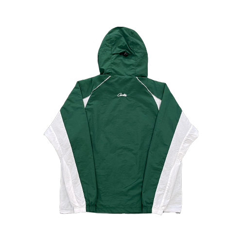 WHITE AND GREEN JACKET