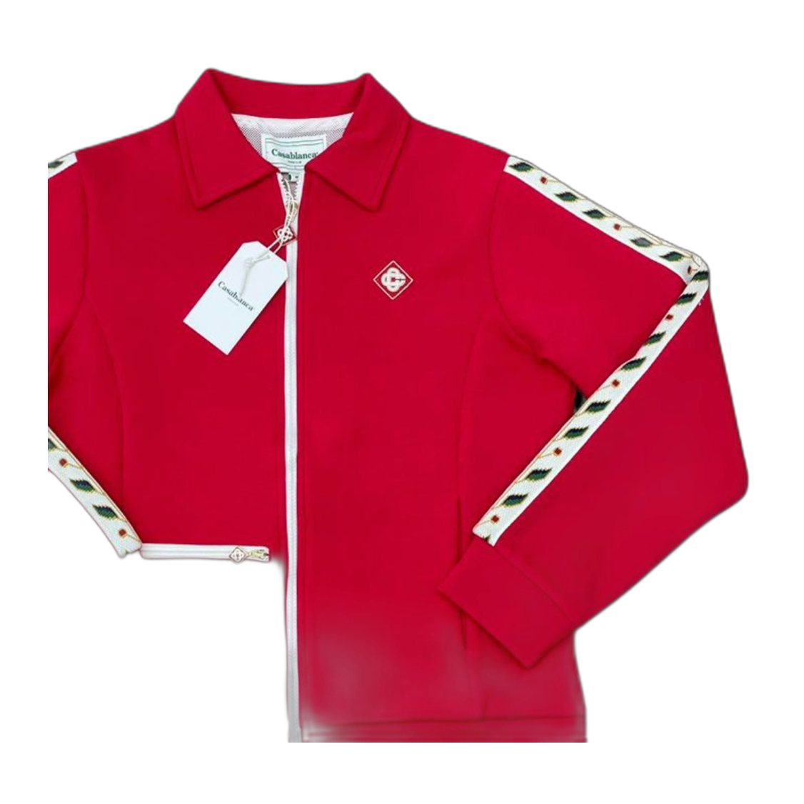 Tuta Casablanca Rossa Cotone