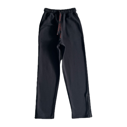 SCRIP ZIP-THOUGH HOODIE TRACKSUIT-BLACK /ZINFANDEL