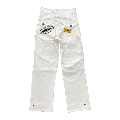 SLANT POCKET WHITE BOTTOMS