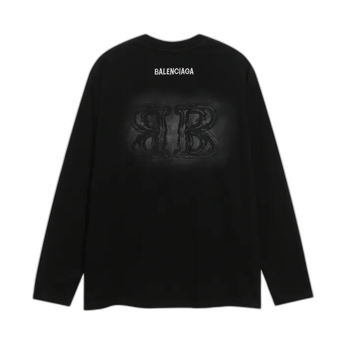Felpa Balenciaga Nera – Oversize