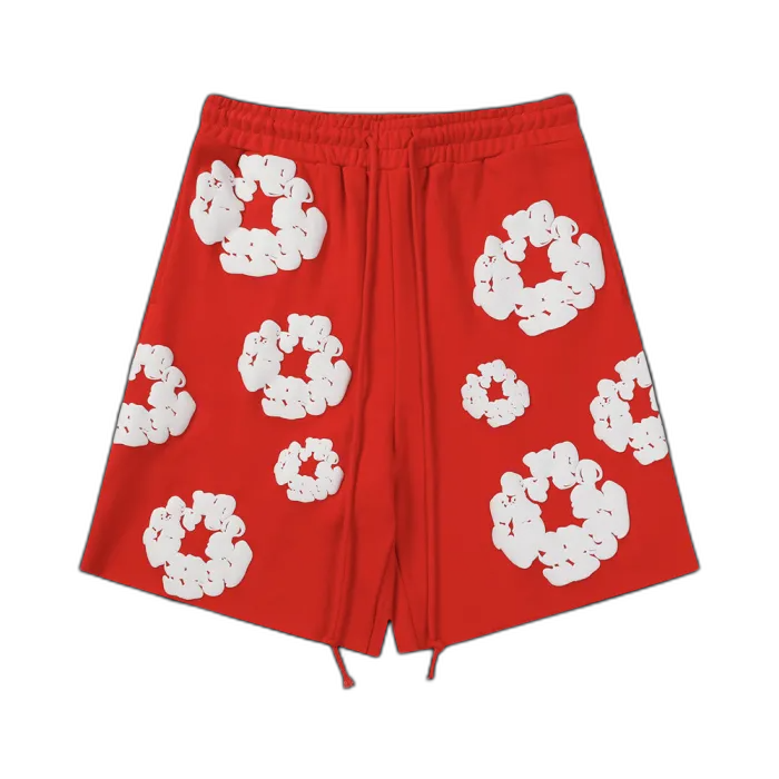 SET DENIM TEAR RED