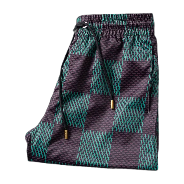 SHORT LV GREEN AND BLACK