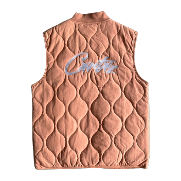GUERILLAZ QUILTED VEST – PINK