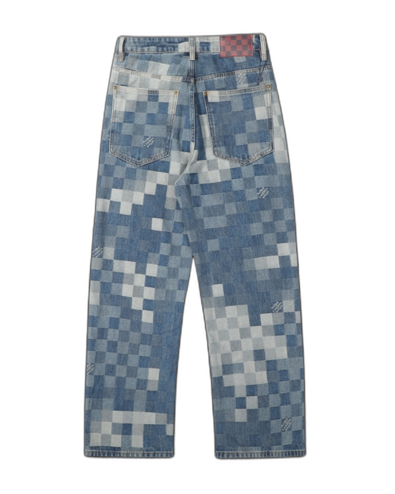 Jeans Louis Vuitton Azzurro/chiaro – oversize
