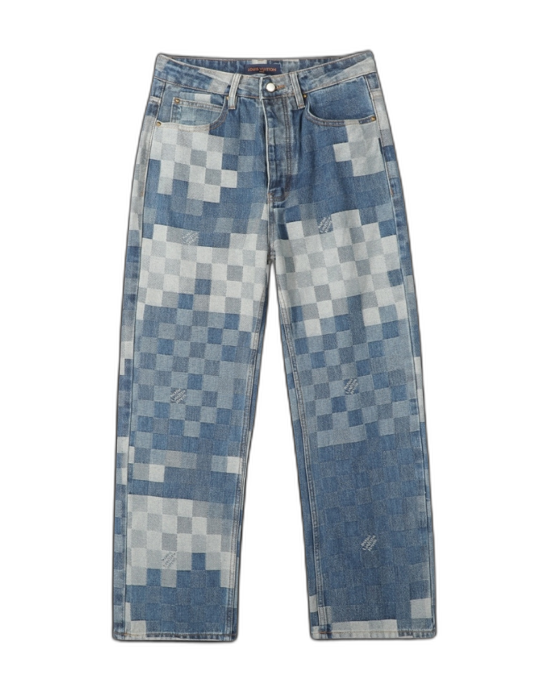 Jeans Louis Vuitton Azzurro/chiaro – oversize