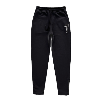 T WORD BLACK AND GRAY SUIT
