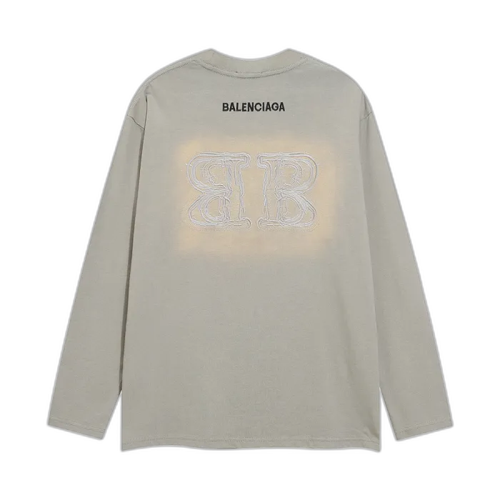 Felpa Balenciaga grigio – Oversize