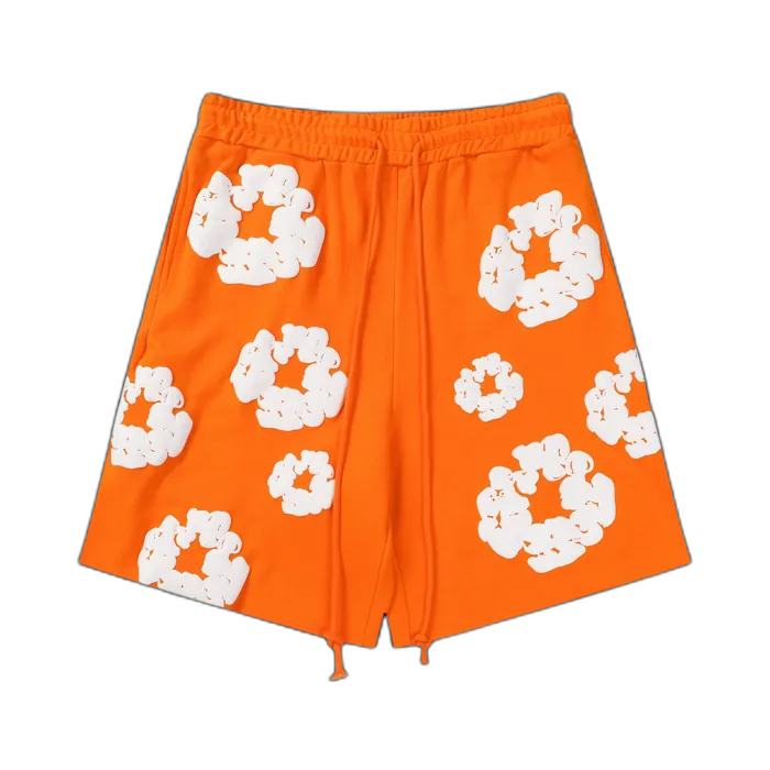 SET DENIM TEAR ORANGE AND WHITE