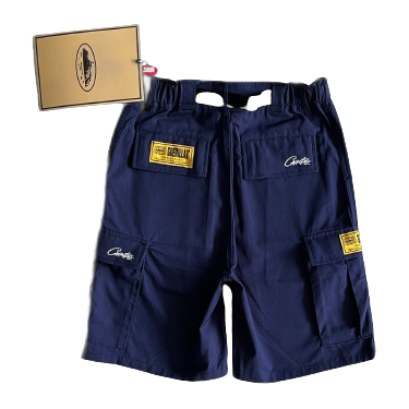 NAVY CARGO SHORTS