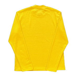 YELLOW ALCATRAZ WAFFLE LONGSLEVE