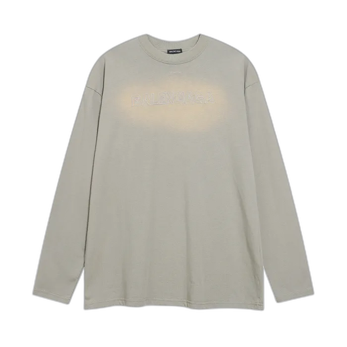 Felpa Balenciaga grigio – Oversize