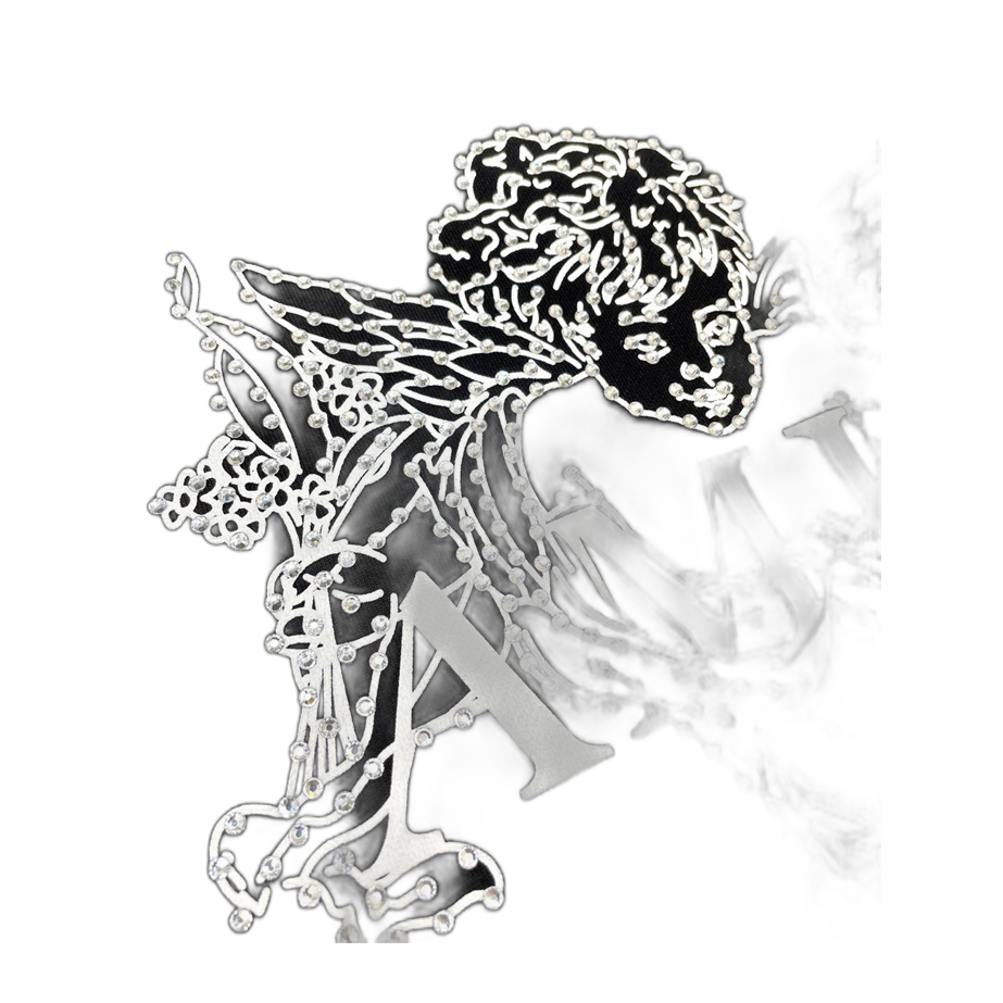 Tuta Amiri Nera – Angel / con logo