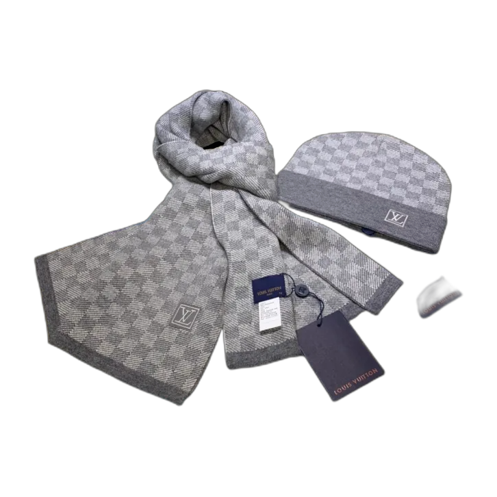 Beretti + Sciarpa LV