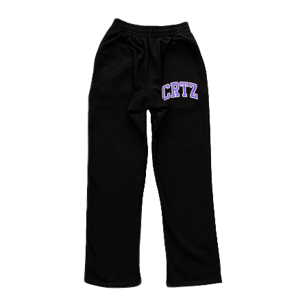 BLACK AND PURPLE ALPHABET SET