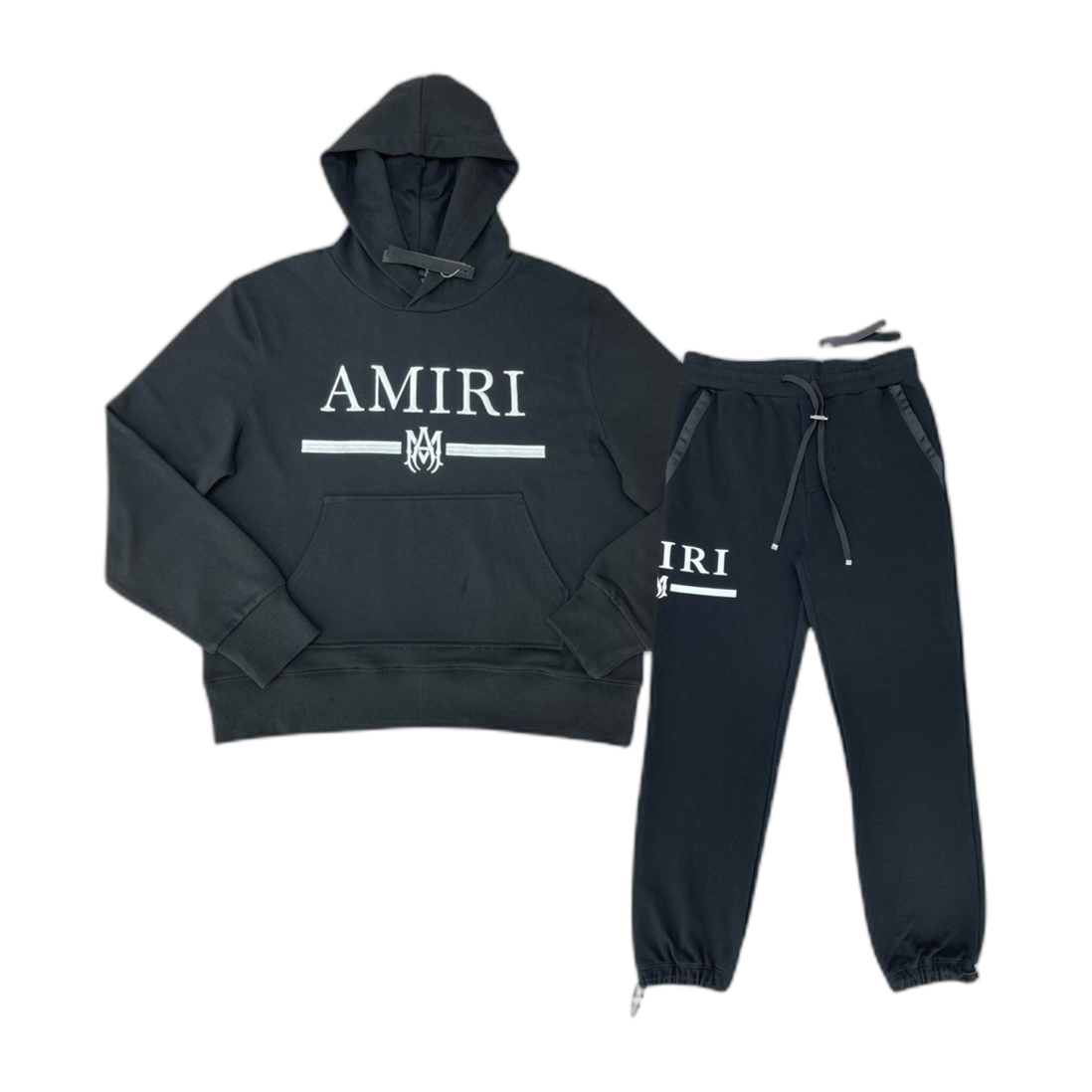 Tuta Amiri Nera – con scritta / unisex