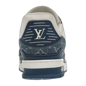 Trainer Monogram Denim White Blue