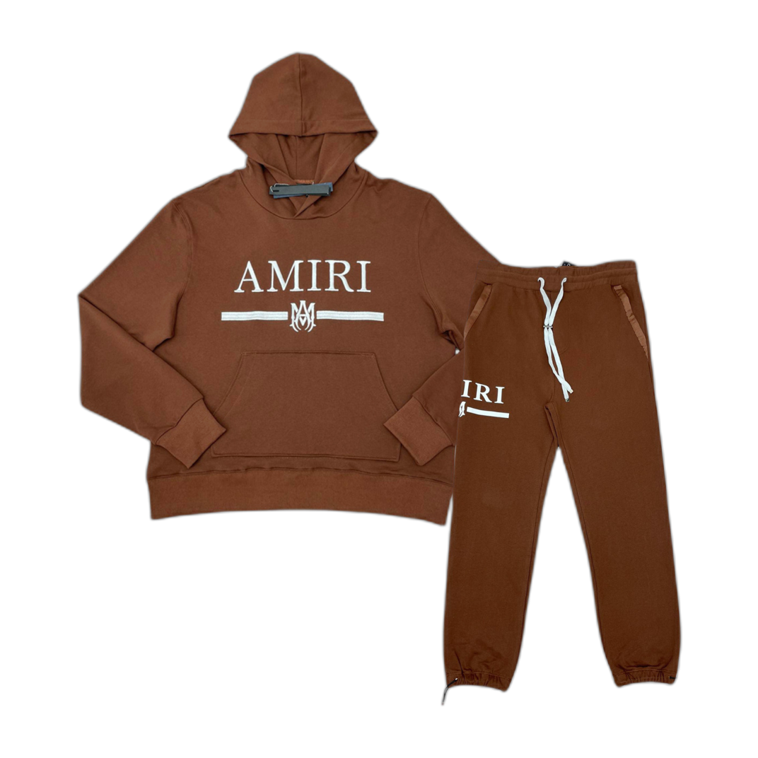 Tuta Amiri Marrone – con logo