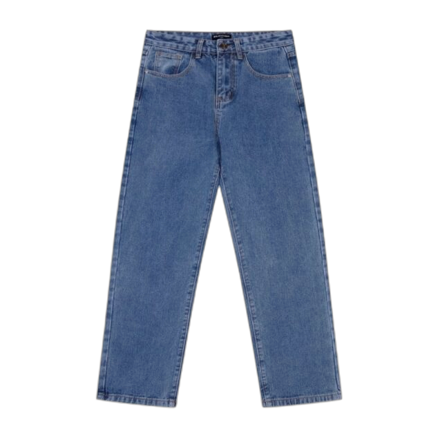 Jeans Balenciaga azzurro – con logo indietro