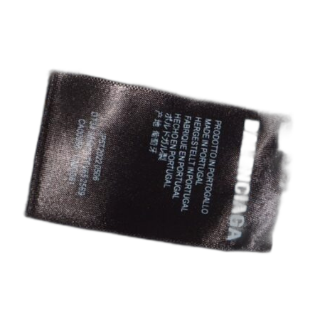 Jeans Balenciaga azzurro – con logo indietro