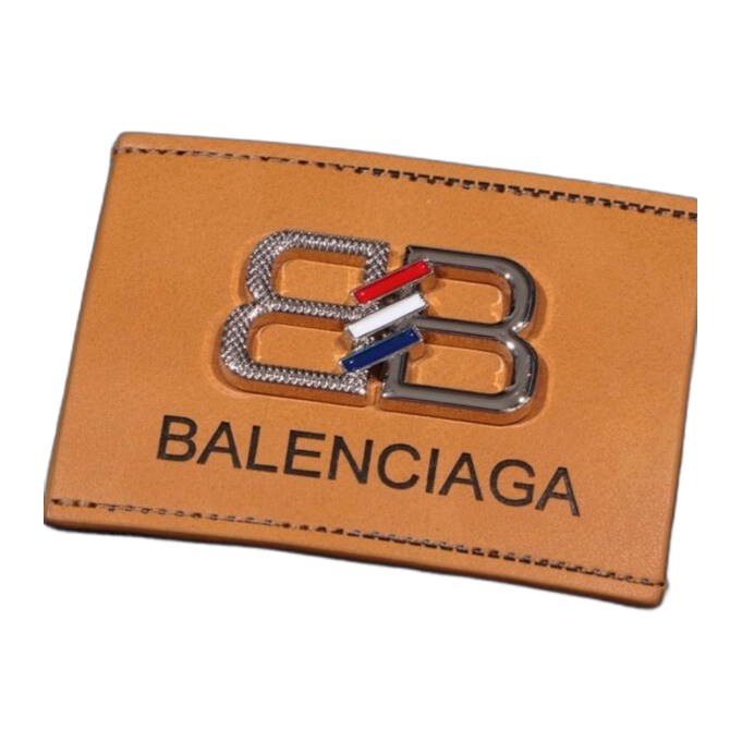 Jeans Balenciaga azzurro – con logo indietro
