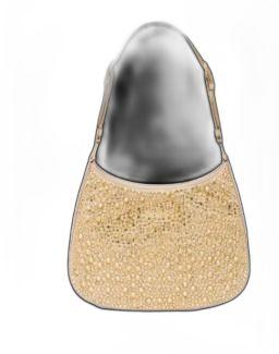 SATIN BAG CRYSTAL