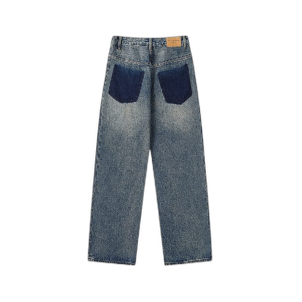 Jeans Balenciaga Azzurro – oversize uomo