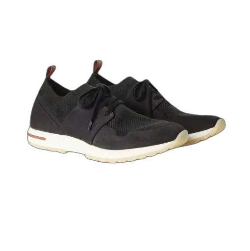 LORO PIANA 360 LP Avery Walk Sneaker Caviar