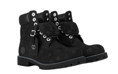 Boot Louis Vuitton x Timberland Black LV033