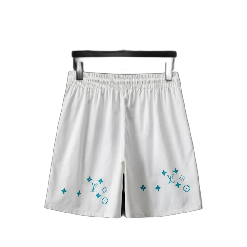 SHORT LV BLUE AND WHITE