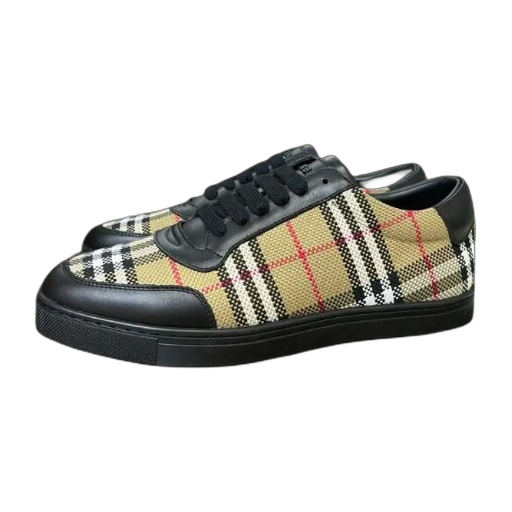 Burberry Vintage Check-Print Low-Top Sneaker