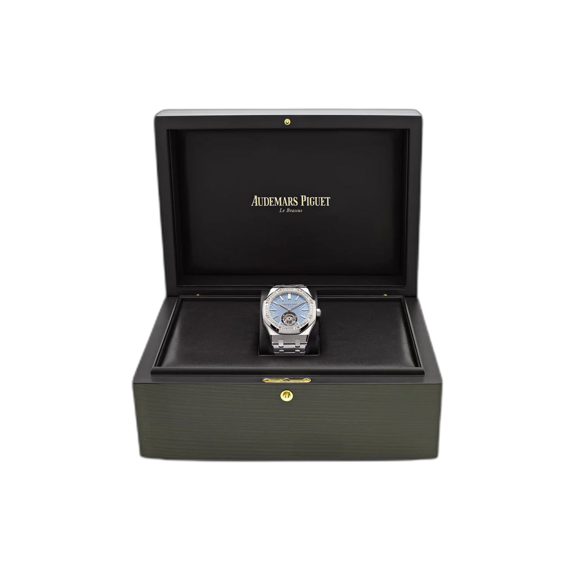 Audemars Piguet Royal Oak 26535PT.ZZ.1220PT.01 Selfwinding Flying Tourbillon Platinum Light Blue Dial