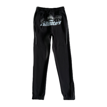 SHOOTERS TECHNICAL HOODIE TRACKSUIT-BLACK/BLUE