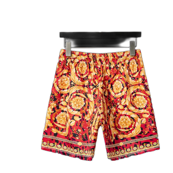 SHORT VERSACE RED-ORANGE