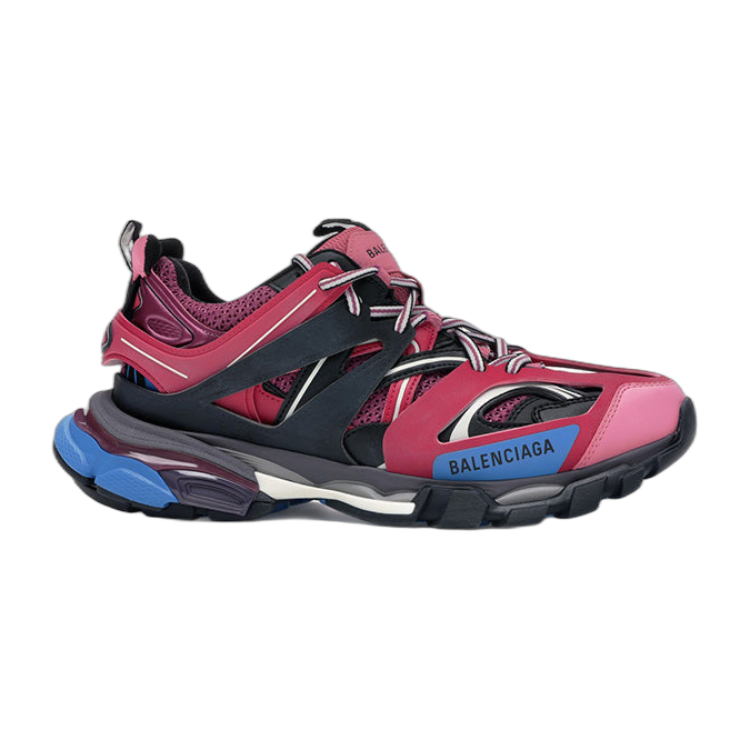 track pink blue