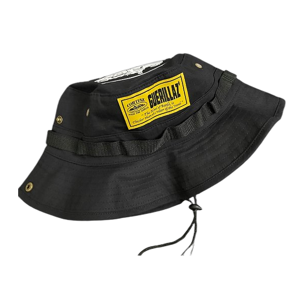 Cappello Corteiz 5 Starz Guerillaz Nero