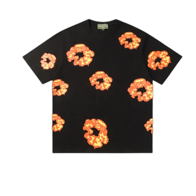 SET DENIM TEAR ORANGE AND BLACK
