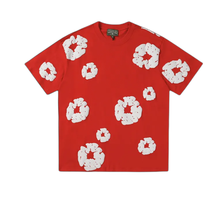 SET DENIM TEAR RED
