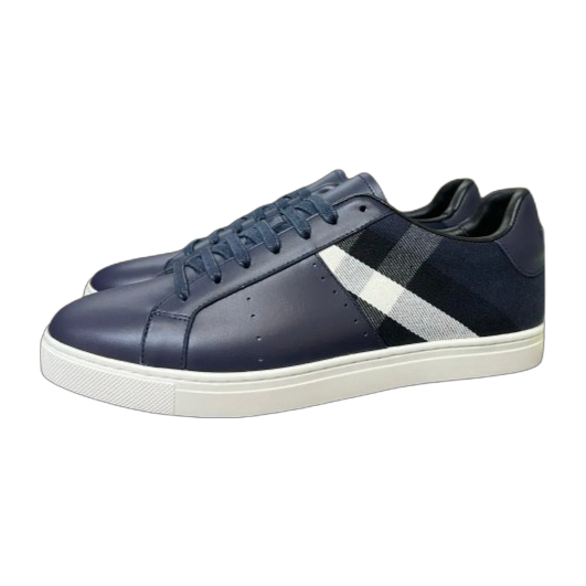 Burberry Vintage Check Patchwork Sneaker Blue