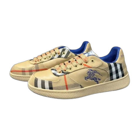 Burberry Check Terrace Sneaker Sand