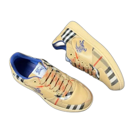 Burberry Check Terrace Sneaker Sand