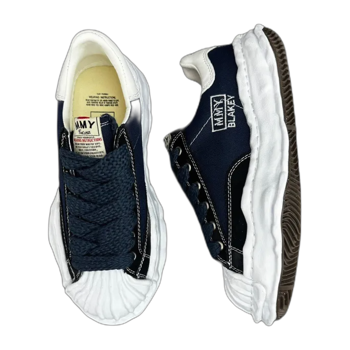 Aison Mihara Yasuhiro MMY Blakey Sneaker Navy Blue Black