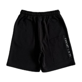 DECDODED HOODED SHORT SET-BLACK/PINK