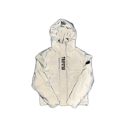 DECODED 2.0 HOODED PUFFER-REFLECTIVE