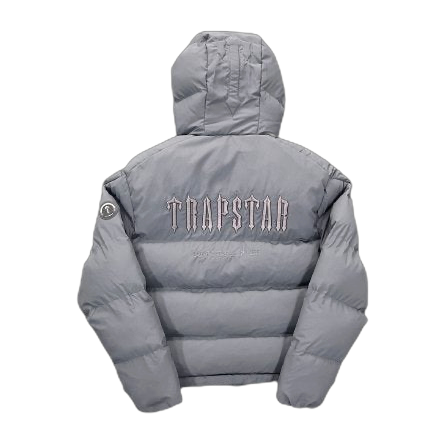 DECODED 2022 HOODED PUFFER-GREY