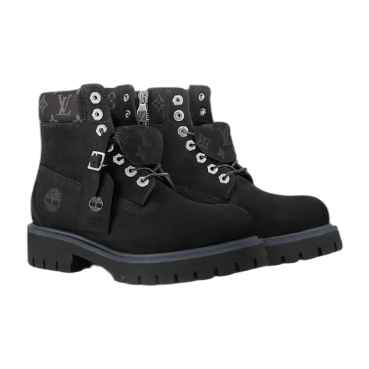 Boot Louis Vuitton x Timberland Ankle Black LV034
