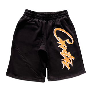 BLACK AND ORANGE ALPHABET SET
